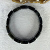 Natural Tiger's Eye Quartz Bracelet 虎眼石手持手链 66.37g 18cm 19.9 by 14.9 by 6.9mm 14 pcs - Huangs Jadeite and Jewelry Pte Ltd