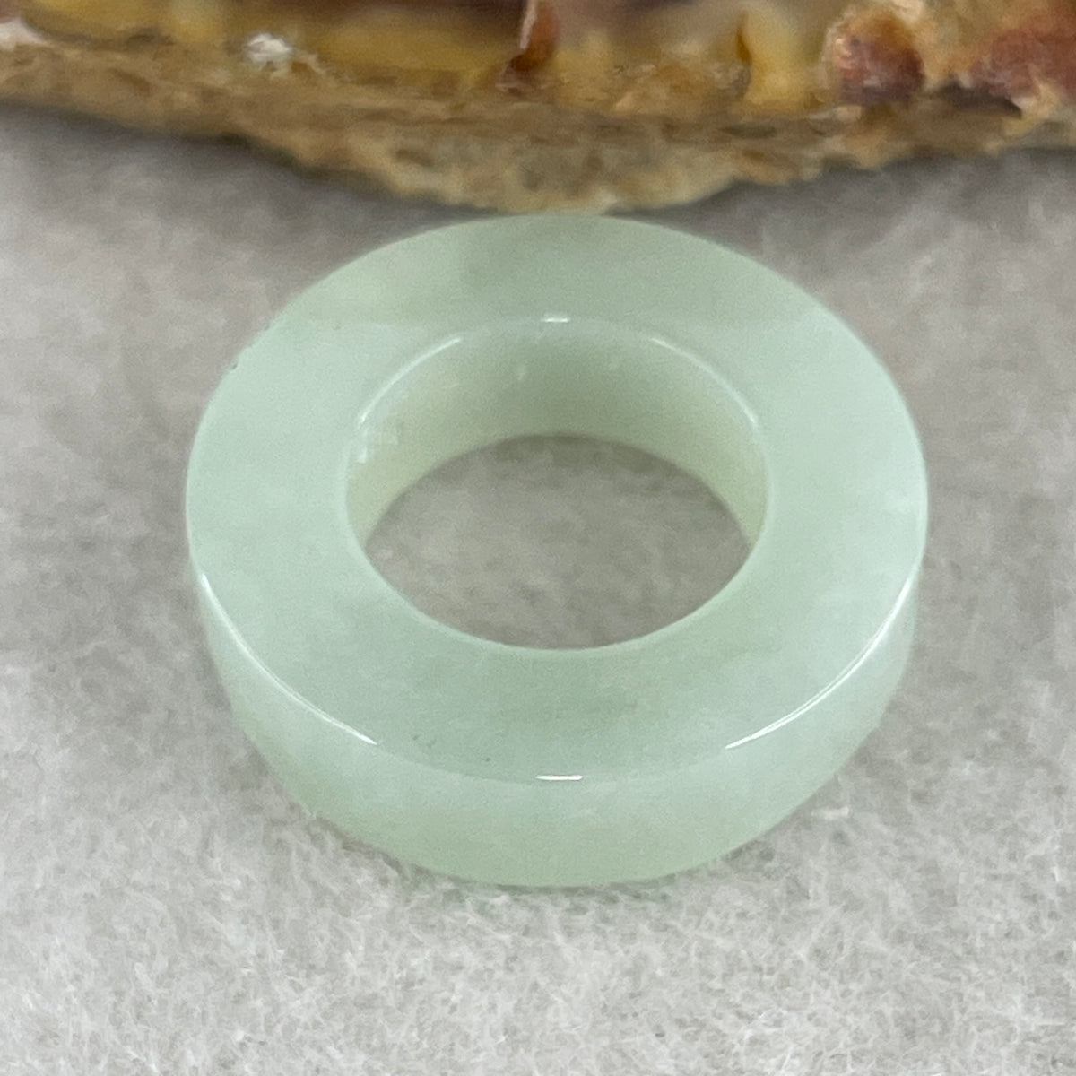 Natural Type A Green Jadeite Mini Round Shape Pendant | Harmony, Peace & Wholeness Talisman (3.49g | 19.7 x 5.3mm) - Huangs Jadeite and Jewelry Pte Ltd