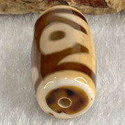 Natural Powerful Tibetan Old Oily Agate Patina Guiren Tairen Human Dzi Bead Totem Amulet Heavenly Master (Tian Zhu) 贵人天诛 4.91g 20.7 by 11.8mm - Huangs Jadeite and Jewelry Pte Ltd