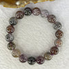 Natural Auralite Crystal Bracelet 极光手链 36.91g 11.8 mm 17 Beads - Huangs Jadeite and Jewelry Pte Ltd