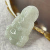 Type A Green Jadeite Guan Yin Pendant 8.54g  41.9 by 26.0 by 5.5mm - Huangs Jadeite and Jewelry Pte Ltd
