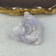 Type A Lavender Jadeite Milo Buddha Display 紫罗兰翡翠弥勒佛摆件 33.33g 57.9 by 27.3 by 20.6mm - Huangs Jadeite and Jewelry Pte Ltd