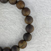 Natural Hainan Wild Old Agarwood Bracelet (Floating) 天然海南野生老树沉香手链 10.74g 17.5cm 11.3mm 19 Beads - Huangs Jadeite and Jewelry Pte Ltd
