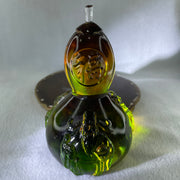 Liuli Fu Lu Shou Hulu Calabash Display 1,263.9g 149.5 by 97.0mm - Huangs Jadeite and Jewelry Pte Ltd