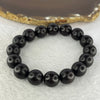 National Wild African Zitan Bracelet 野生非洲金星字檀手链  18.27g 12.6 mm 16 Beads - Huangs Jadeite and Jewelry Pte Ltd