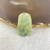 Type A Green Jadeite Shan Shui 9.46g 23.2mm by 38.5mm by 5.4mm - Huangs Jadeite and Jewelry Pte Ltd