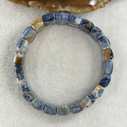 Good Grade Natural Pietersite Shou Pai Bracelet 29.12g 17cm 13.2mm 22 Pcs - Huangs Jadeite and Jewelry Pte Ltd