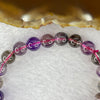 Good Grade Natural Super 7 Crystal Beads Bracelet 天然超级七水晶珠手链 16.80g 15cm 8.2mm 23 Beads - Huangs Jadeite and Jewelry Pte Ltd