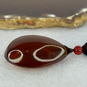 Natural Amber Large Tear Drop Shape Pendent 12.99g 42.5 by 30.8 by 18.0mm - Huangs Jadeite and Jewelry Pte Ltd