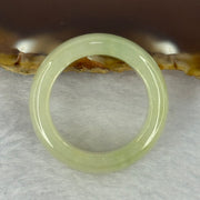 Type A Light Green Jadeite Ring 12.54g 12.1 by 4.1mm US12.5 HK28 - Huangs Jadeite and Jewelry Pte Ltd
