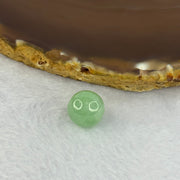 Type A Apple Green Jadeite Bead for Bracelet/Necklace/Earrings/ Ring 2.70g 11.7g - Huangs Jadeite and Jewelry Pte Ltd