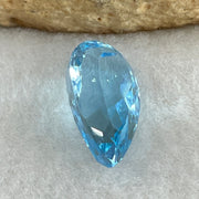 Natural Sky Blue Topaz Teardrop Shape 7.86ct 15.9 by 9.4 by 6.7mm - Huangs Jadeite and Jewelry Pte Ltd