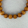 Natural Old Yabai Thuja Wood Beads Bracelet 老树崖柏手链 9.11g 16.5cm 10.1mm 19 Beads - Huangs Jadeite and Jewelry Pte Ltd