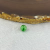 Type A Spicy Green Piao Hua Jadeite Beads for Bracelet/Necklace/Earrings/Ring 0.78g 7.9mm - Huangs Jadeite and Jewelry Pte Ltd