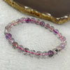 Above Average Grade Natural Super 7 Crystal Beads Bracelet 天然超级七水晶珠手链 13.47g 16.5cm 7.1mm 28 Beads - Huangs Jadeite and Jewelry Pte Ltd