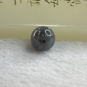 Type A Grey Wuji Jadeite Beads for Bracelet/Necklace/Earring/Ring 1.87g 10.0mm - Huangs Jadeite and Jewelry Pte Ltd