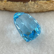 Natural Sky Blue Topaz Teardrop Shape 14.58ct 16.5 by 13.2 by 8.4mm - Huangs Jadeite and Jewelry Pte Ltd