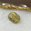 Good Grade Natural Golden Shun Fa Rutilated Quartz Pixiu Charm for Bracelet 天然金顺发水晶貔貅 4.77g 18.8 by 13.9 by 10.7mm - Huangs Jadeite and Jewelry Pte Ltd