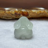 Type A Lavender Jadeite Rabbit Pendant 8.21g 20.5g by 16.1 by 13.8mm - Huangs Jadeite and Jewelry Pte Ltd