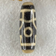 Natural Powerful Tibetan Old Oily Agate Huan Xi Fo Dzi Bead Heavenly Master (Tian Zhu) 歡喜佛天珠 9.93g 38.7 by 12.8mm - Huangs Jadeite and Jewelry Pte Ltd