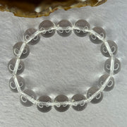 Natural Clear Quartz Beads Bracelet 天然白水晶手链 45.93g 17.5cm 12.9mm 16 Beads - Huangs Jadeite and Jewelry Pte Ltd