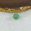 Type A Green Jadeite Bead for Bracelet/Necklace/Earrings/Ring 
2.35g 11.2mm - Huangs Jadeite and Jewelry Pte Ltd