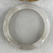 Certified Natural Type A Faint Lavender to Faint Brownish Piao Hua Jadeite Bangle 64.36g Internal Diameter 59.1mm by 12.3 by 9.6mm (Close to Perfect) - Huangs Jadeite and Jewelry Pte Ltd