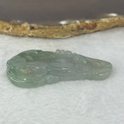 Certified Grandmaster Type A Icy Jelly Green Lavender Piao Hua Jadeite Buddha Pendent 18.65g 56.8 by 30.7 by 5.8mm - Huangs Jadeite and Jewelry Pte Ltd