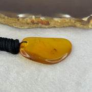 Natural Amber Pendent 天然琥珀牌 5.52g 35.8 by 24.0 by 7.4mm - Huangs Jadeite and Jewelry Pte Ltd