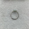 Opal 5.6 by 7.8 by 2.8 mm (estimated) in 925 Silver Ring 1.27g - Huangs Jadeite and Jewelry Pte Ltd