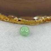 Type A Apple Green Jadeite Bead for Bracelet/Necklace/Earrings/ Ring 2.52g 11.6mm - Huangs Jadeite and Jewelry Pte Ltd