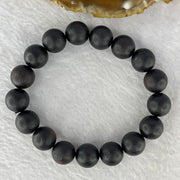 Natural Wild Hainan Jiang Zhen Xiang ( Acronychia Pedunculata) Beads Bracelet (Sinking Type) 天然野生海南降真香珠手链  14.43g 18cm /12.1mm 17 Beads - Huangs Jadeite and Jewelry Pte Ltd