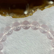 Natural Rose Quartz Beads Bracelet 天然玫瑰石英珠手链 40.12g 11.9mm 18 Beads - Huangs Jadeite and Jewelry Pte Ltd