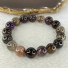 Natural Auralite Crystal Bracelet 极光手链 41.34g 21.1 mm 17 Beads - Huangs Jadeite and Jewelry Pte Ltd