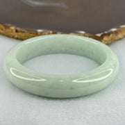 Type A Sky Blue Jadeite Bangle Internal Diameter 57.9mm 74.84g 14.3 by 9.5mm (Close to Perfect) - Huangs Jadeite and Jewelry Pte Ltd