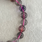 Natural Super 7 超级七 Bracelet 22.33g 9.5mm/bead 21 beads 15.5cm - Huangs Jadeite and Jewelry Pte Ltd