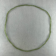 Natural Green Peridot Beads Necklace 8.59g 52cm 3.2mm 204 Beads - Huangs Jadeite and Jewelry Pte Ltd