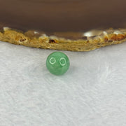 Type A Green Jadeite Bead for Bracelet/Necklace/Earrings/Ring  2.69g 11.8mm - Huangs Jadeite and Jewelry Pte Ltd