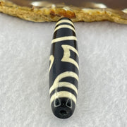 Natural Powerful Tibetan Old Oily Agate Sky Door Serenity 1 Eye Dzi Bead Heavenly Master (Tian Zhu) 一眼天诛 15.28g 59.3 by 12.9mm - Huangs Jadeite and Jewelry Pte Ltd