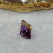 Natural Faceted Ametrine in Emerald Cut 7.71ct 14.4 by 9.4 by 7.4mm - Huangs Jadeite and Jewelry Pte Ltd