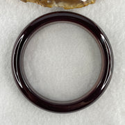 Natural Red Tiger Eye Quartz Bangle Internal Diameter 61.3mm 53.47g 13.0 by 9.2mm - Huangs Jadeite and Jewelry Pte Ltd