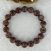 Above Average Natural Auralite 23 Bracelet 天然激光23手链 39.33g 18cm 11.8mm 18 Beads - Huangs Jadeite and Jewelry Pte Ltd