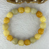 Natural Mixed Color Bodhi Beads in Paw Bracelet 21.32g 17.5cm 12.8mm 18 Beads - Huangs Jadeite and Jewelry Pte Ltd