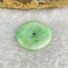 Type A Spicy Green Ping An Kou Jadeite 4.13g 22.2 by 4.4mm - Huangs Jadeite and Jewelry Pte Ltd
