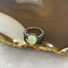 Opal 7.0 by 8.8 by 5.5 mm (estimated) in 925 Silver Ring 2.06g - Huangs Jadeite and Jewelry Pte Ltd