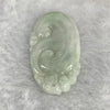 Type A Lavender Green Jadeite Ruyi 如意 47.75g 46.1 by 22.8 by 4.9 mm - Huangs Jadeite and Jewelry Pte Ltd