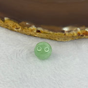 Type A Apple Green Jadeite Bead for Bracelet/Necklace/Earrings/ Ring 2.70g 11.7g - Huangs Jadeite and Jewelry Pte Ltd