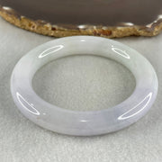 Type A Light Lavender and Light Green Jadeite Bangle 77.39g Inner Diameter 57.7mm 11.6 by 12.1mm (Internal Lines) - Huangs Jadeite and Jewelry Pte Ltd