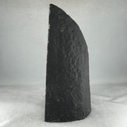 Natural Triangular Shape Amethyst Cave with Wooden Display 4,756.5g 200.0 by 170.0 by 295.0mm - Huangs Jadeite and Jewelry Pte Ltd