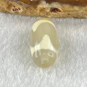 Natural Powerful Tibetan Old Oily Agate Tiger Tooth Daluo Dzi Bead Heavenly Master (Tian Zhu) 虎呀天诛 3.31g 19.8 by 10.5mm - Huangs Jadeite and Jewelry Pte Ltd